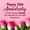 Image result for Happy 25 Wedding Anniversary