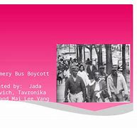 Image result for Montgomery Bus Boycott Picutes