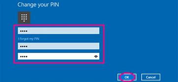 Image result for Changing Pin On Windows 10