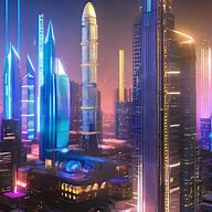 Image result for Futuristic Cyber City