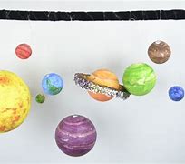 Image result for Solar System Mobile Paper