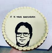 Image result for Office Meme Birthday Cake