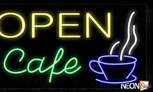 Image result for Cafe Sign Coffee Cup