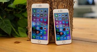 Image result for iPhone 8 and 8 Plus Side by Side
