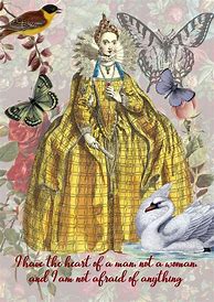 Image result for Queen Elizabeth I in Floral Print