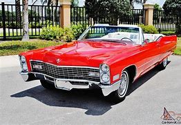 Image result for Cadillac DeVille Red