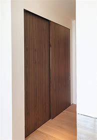 Image result for Modern Bypass Closet Doors