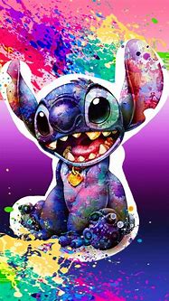 Image result for Phone Cases Stitch Purple Background
