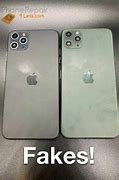 Image result for Real vs Fake iPhone 11 Pro Max
