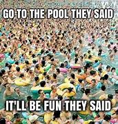 Image result for Adult in Baby Pool Meme