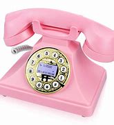 Image result for Pink Old Landline Phone