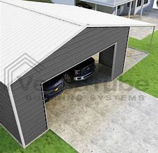 Image result for VersaTube Garage with Lean To