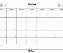 Image result for Calendario Junio María Martínez