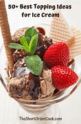 Image result for Ice Cream Toppings