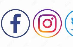 Image result for Facebook and Twitter Logos Icons