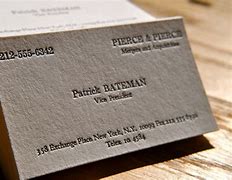 Image result for Business Card Paper Stock Types