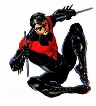 Image result for Nightwing Red Suit