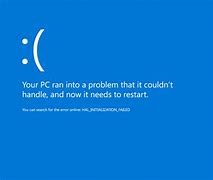 Image result for BSOD Blue Screen