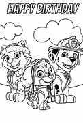 Image result for PAW Patrol Birthday Stickers