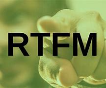 Image result for Rtfm System
