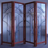 Image result for Decorative Room Dividers Partitions Glass