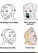 Image result for Cat Chad Eyebrow Meme