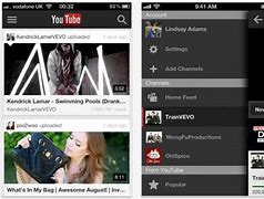 Image result for YouTube UI in iPhone