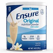 Image result for Ensure Powder Vanilla