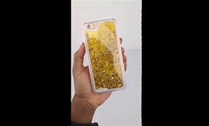 Image result for Gold Liquid Glitter iPhone Case