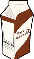 Image result for chocolate milk cartons clip art