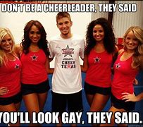Image result for Cheer Dad Meme