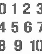 Image result for Letters and Numbers Stencils Printable Free