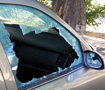 Image result for Broken Car Window Cover