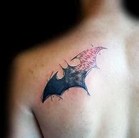 Image result for Bat Symbol Tattoo