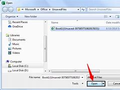 Image result for Recover Unsaved Workbooks Excell