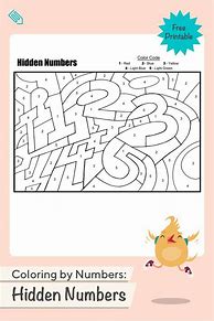 Image result for Find the Hidden Number 8 Coloring Page