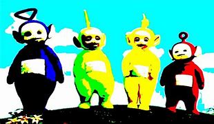 Image result for Teletubbies Black and White Meme