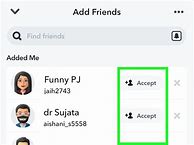 Image result for Snapchat Contacts Examples