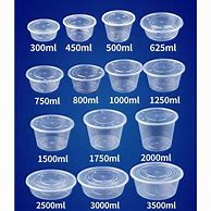 Image result for Round Plastic Take Out Containers