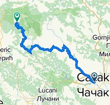 Image result for Cacak Map
