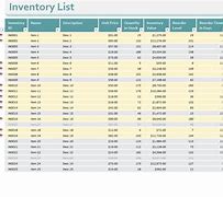 Image result for Inventory Control Sheet Template