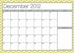 Image result for Editable December 2012 Calendar