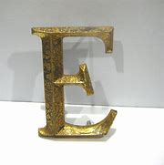Image result for Letter E Wrought Iron