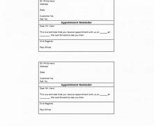 Image result for Follow-Up Appointment Template