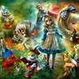 Image result for Trippy Alice and Wonderland Cat Wallpaper