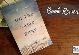 Image result for On the Same Page Book Cover