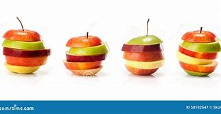 Image result for Differently Shaped Apple Slices