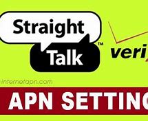 Image result for Straight Talk APN Settings for Verizon Phone