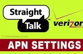 Image result for Straight Talk APN Settings for Verizon Phone