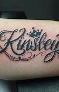 Image result for Tattoo with Letters Going Up and Down